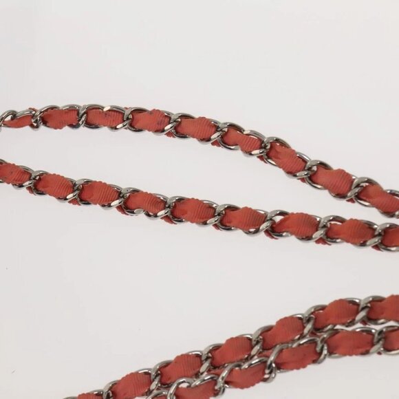 CHANEL Chain Tote Bag Patent leather Blue Silver CC - Picture 10 of 16